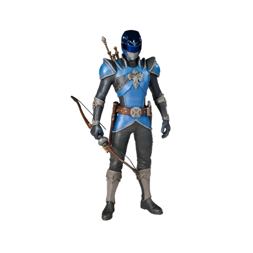 Фэнтези Рейнджер Кобальт - Модель персонажа с ригом