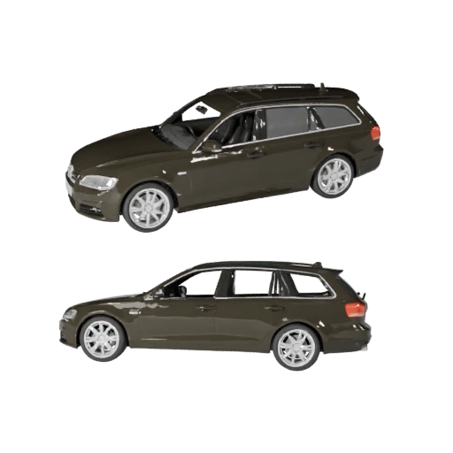 Готовый к игре 3D модель универсала для использования в реальном времени