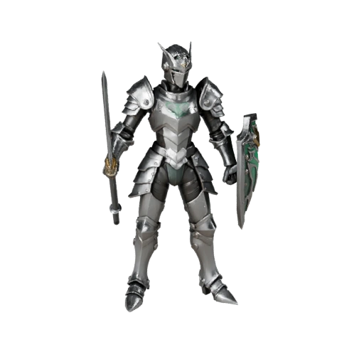 Аниме Командир БОСС Паладин Модель Персонажа - С ригом