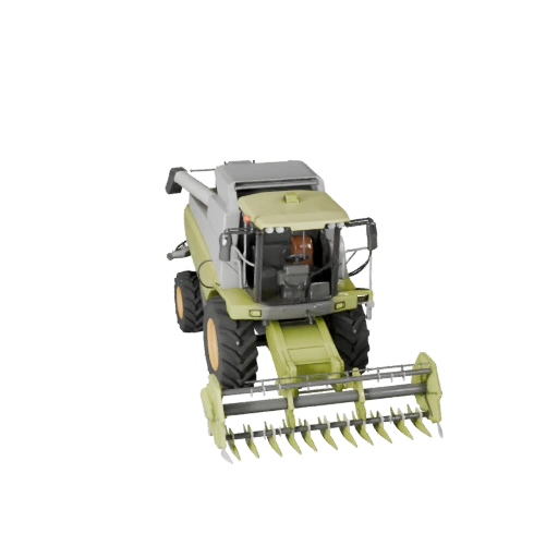 3D модель комбайна для Unreal Engine - Готов к игре