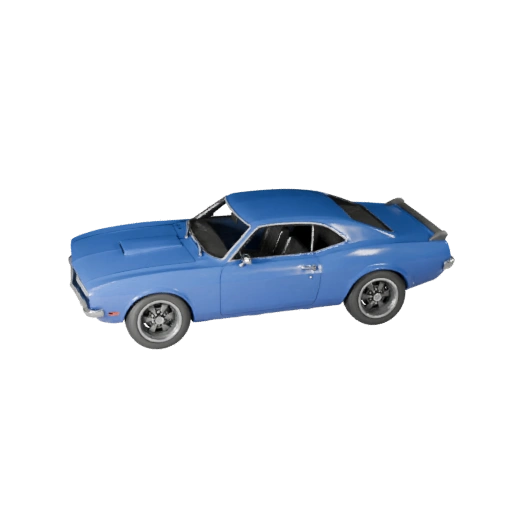 Маслкар 3D модель для Blender - Готовый к рендерингу ассет (Legacy)