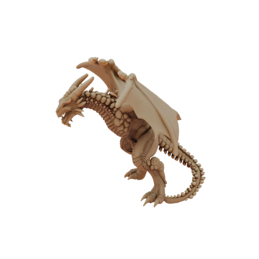 Дракон Босс из Темного Фэнтези STL - Удар Сверху