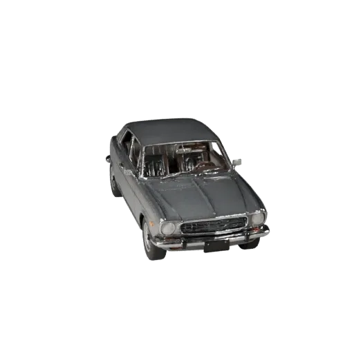 3D-модель классического автомобиля, вид из игрового окна в три четверти, готовый к использованию в Unity ассет транспортного