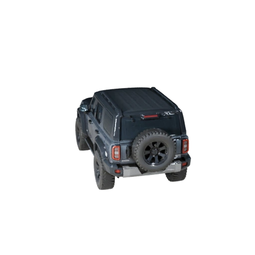 نموذج سيارة دفع رباعي متقاطعة ثلاثي الأبعاد لبرنامج بلندر والألعاب - أصل PBR