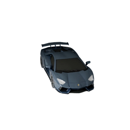 Печатный суперкар в стиле Lamborghini STL 3D модель для