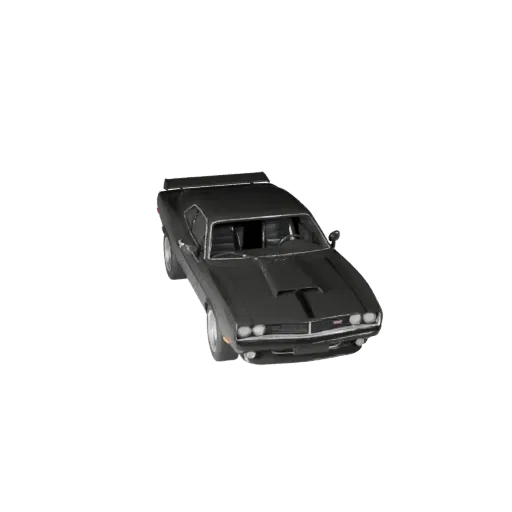 Маслкар 3D модель для Blender и игр - Реалистичный PBR