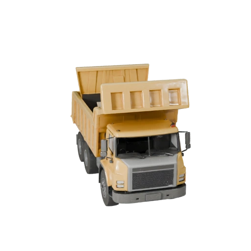 Высокополигональный самосвал 3D модель для студийных рендеров - PBR (Legacy)