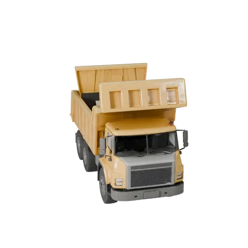 Высокополигональная самосвал 3D модель для студийных рендеров - PBR