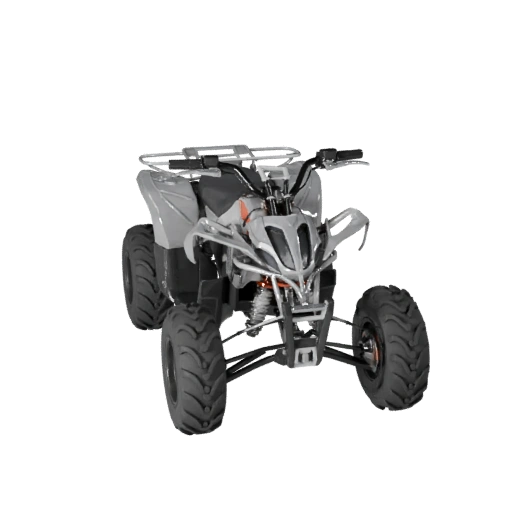 Готовый к игре 3D-модель квадроцикла для использования в реальном времени