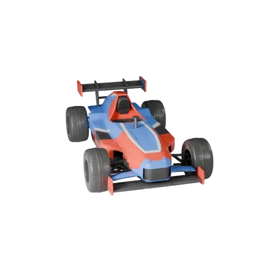 Печатный гоночный автомобиль STL 3D модель - Дисплей и Коллекционирование