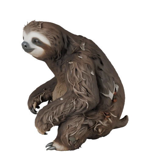 3D модель ленивца для Unity - Готовый игровой ассет, FBX | Бесплатно