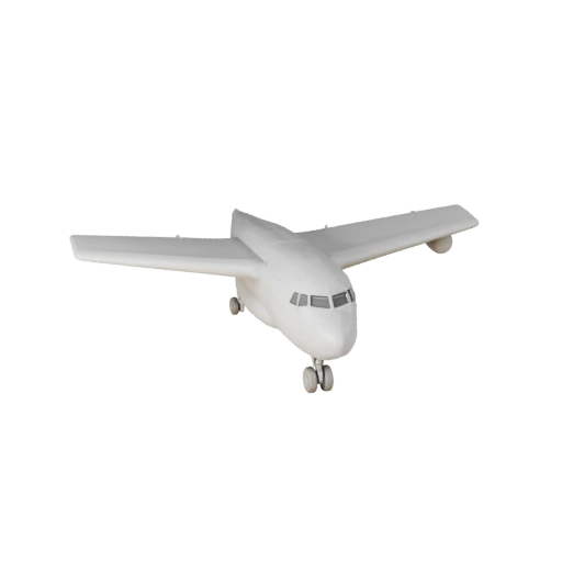 Печатный грузовой самолет STL 3D модель для коллекционных предметов и