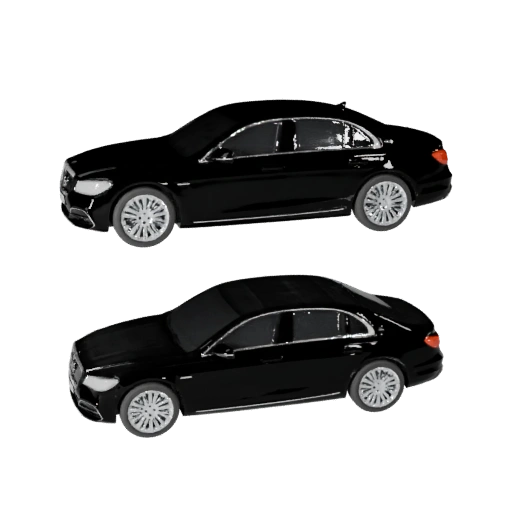 Печатный роскошный седан STL 3D модель для коллекционных предметов и (Legacy)