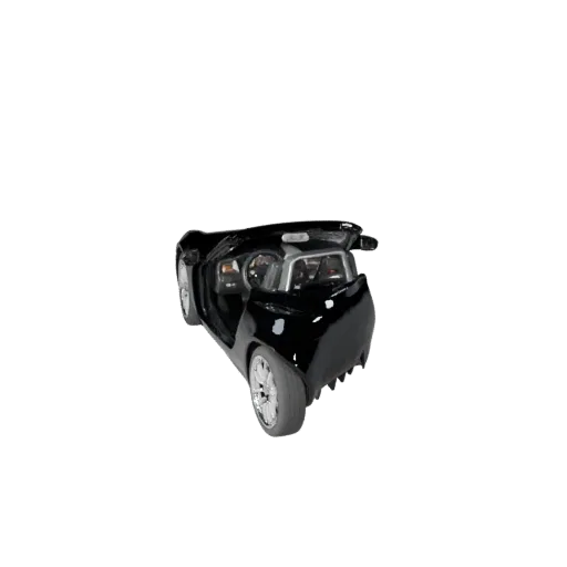 3D модель родстера, готовая к игре, вид в три четверти в студии, готовый к производству ассет автомобиля с линиями кузова, ос