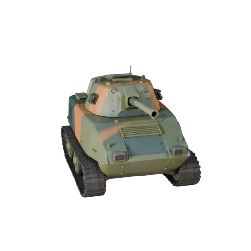 Мультяшный бронетранспортёр 3D Модель для стилизованного