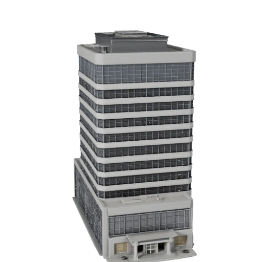 3D модель правительственного офисного здания для Blender - Рендер-ресурс