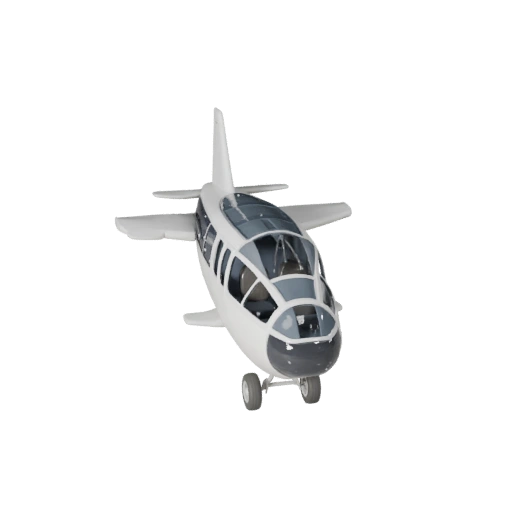 3D модель дирижабля для Unity - Низкополигональный игровой ассет Pro