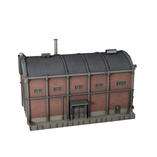 Modello 3D Centrale Elettrica per Unity - Asset di Gioco per Architettura