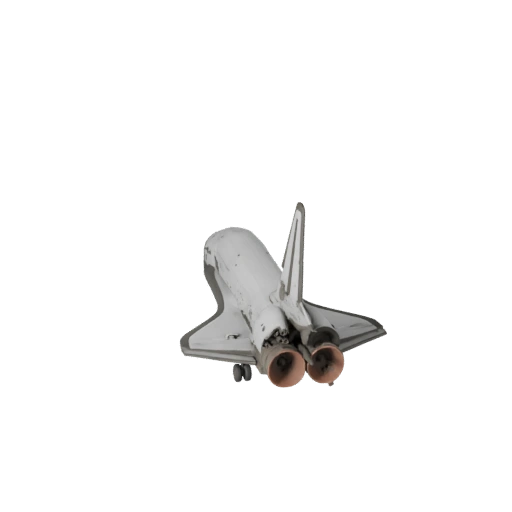 3D модель космического шаттла для Blender - готовый к рендерингу ассет