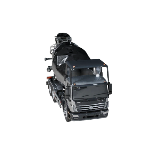 شاحنة خلاطة أسمنت ثلاثية الأبعاد لـ Blender - PBR واقعي