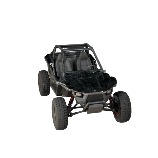 Готовый к игре багги 3D модель для использования в реальном времени PBR ресурс