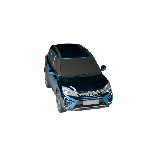 Семейный внедорожник 3D модель для Unity - Низкополигональный игровой ресурс (Legacy)