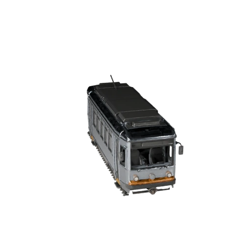 Modelo 3D de Bonde para Unity - Asset PBR Low Poly