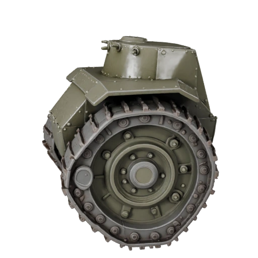 Высокополигональная самоходная гаубица 3D модель для студии