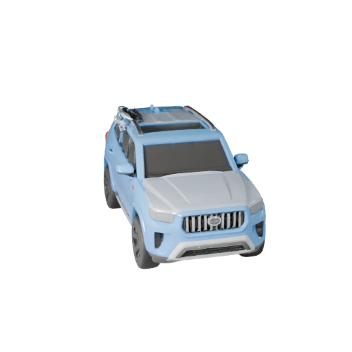 Печатный семейный внедорожник модель STL - Коллекционный дисплей (Legacy)