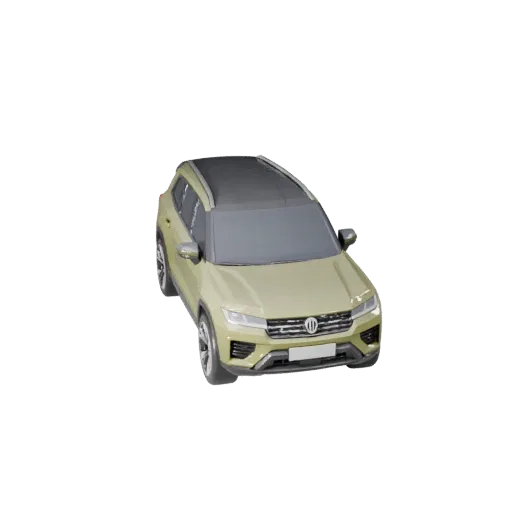 Низкополигональная 3D модель роскошного внедорожника для Unity и Unreal PBR Asset
