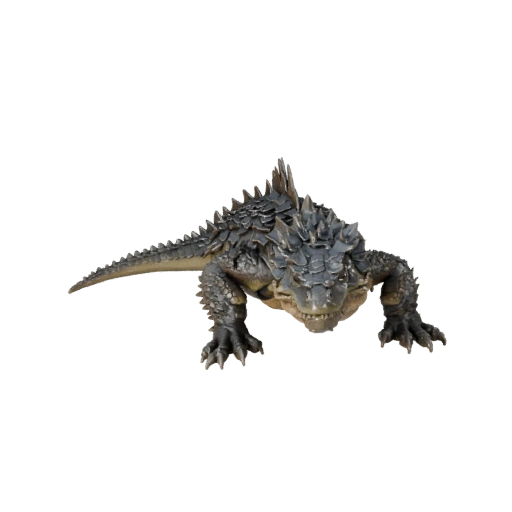 Lagarto Monitor 3D Model para Unity - Asset Pronto para Jogo, FBX | PBR