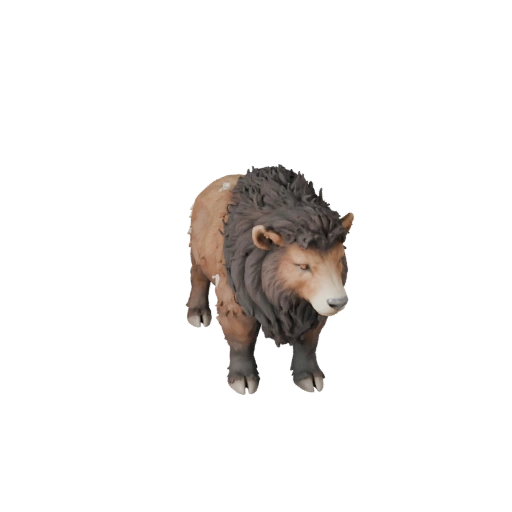 3D модель бизона для Unity - Готовый игровой ассет, FBX | Бесплатно