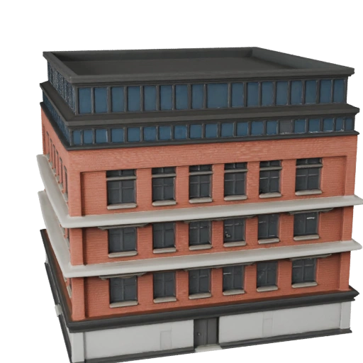 3D модель бунгало для Unreal - Asset для реального времени UE