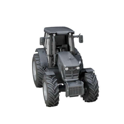 Печатный сельскохозяйственный трактор STL 3D модель для коллекционных предметов и