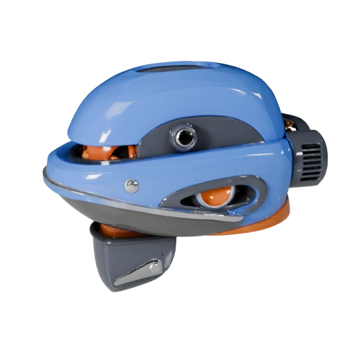 Готовый к игре 3D-модель литого диска для использования в реальном времени PBR Asset