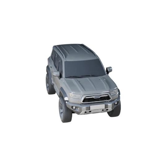 Футуристичный внедорожник 3D модель для Blender - Реалистичный PBR