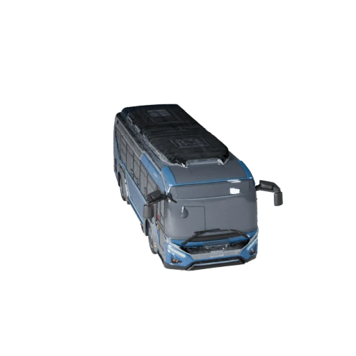 3D модель футуристического автобуса для Unreal Engine - Готов к игре