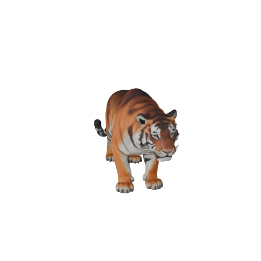 3D модель сибирского тигра для Unity - Готовый игровой ассет, FBX | PBR