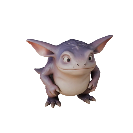 Реалистичный тритон 3D модель - rigged PBR ассет для игр | Royalty-Free