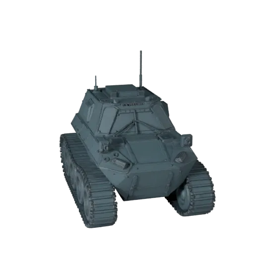 Печатаемая модель Mrap в формате STL, изометрический вид, готовый к печати транспортный актив с массивной броней, прочной кол