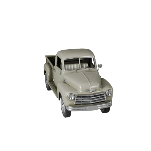 Винтажный пикап 3D модель - Готов к игре PBR Транспорт
