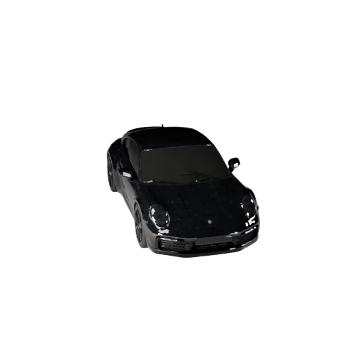 Спортивный автомобиль в стиле Porsche 3D модель для Blender и игр