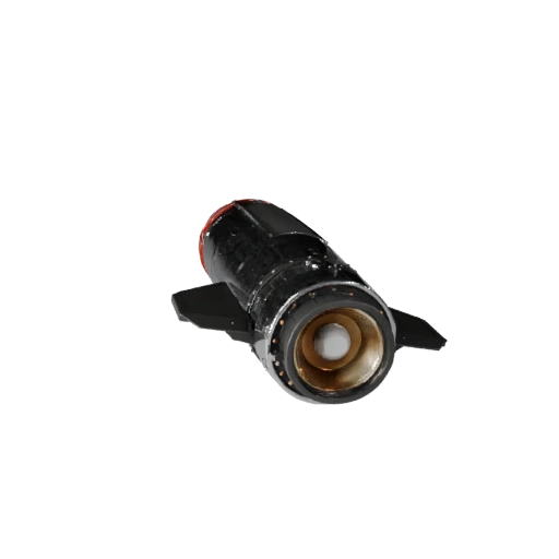 Высокополигональная 3D модель ракеты для студийных рендеров, PBR ассет