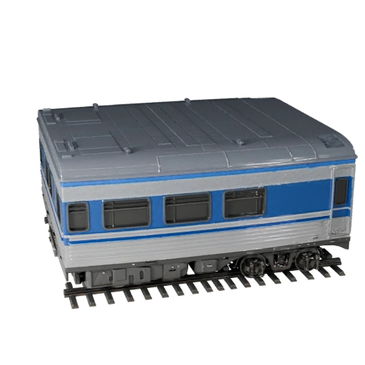 Высокоскоростной поезд 3D модель для Unreal Engine - Готов к игре