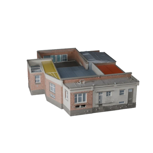 Kit Modular de Azotea 3D para Unity - Activo de Juego