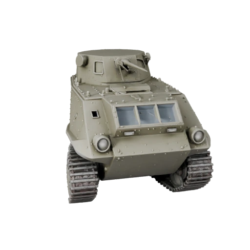 Высокополигональный патрульный катер времен второй мировой войны 3D модель для студийных рендеров