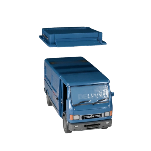 Печатный фургон STL 3D модель для коллекционных предметов и (Legacy)