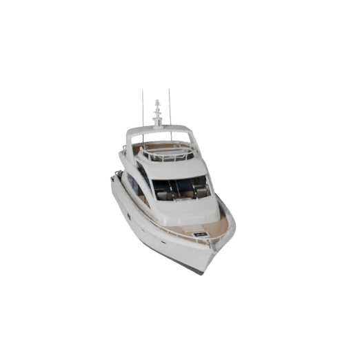 3D модель яхты для Unreal Engine - Готовый игровой ассет