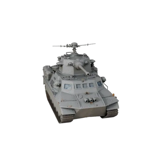 3D-модель патрульного катера времен Второй мировой войны, вид из игры в трех четвертях, готовый для Unity игровой ресурс с ма