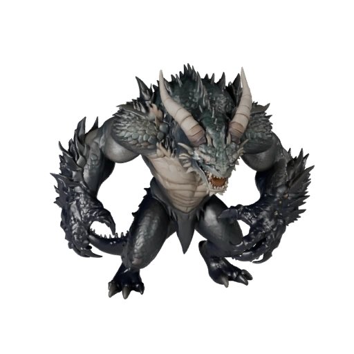 Реалистичный Кракен 3D Модель - Rigged PBR Ассет для Игр | PBR